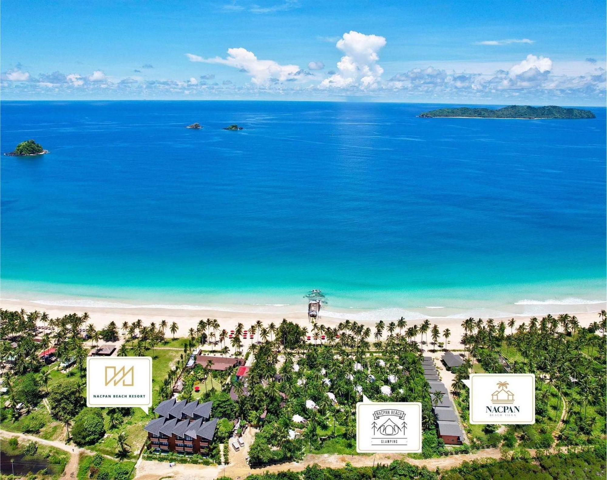 Nacpan Beach Villas Managed By H Hospitality Group El Nido Eksteriør bilde